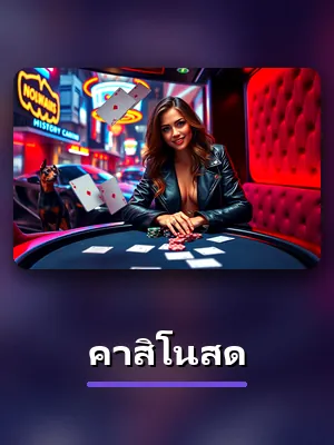 โต๊ะคาสิโนสด ในห้องคาสิโนสดของ 7QK